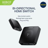 Gambar ROBOT HM103 HDMI SWITCH SPLITTER 2IN1OUT 1IN2OUT BIDIRECTION SWITCHER dari btgcom undefined 5 Tokopedia