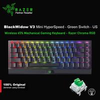 Gambar Razer BlackWidow V3 Mini Wireless HyperSpeed - Gaming Keyboard - Green dari JnJ Online undefined 1 Tokopedia