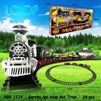 Gambar PROMO BBR1124 MA Train Kereta Api Asap Mainan Anak LOOP - BRO1124 dari madamoctopus lampung undefined 1 Tokopedia