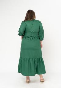 Gambar Xtramiles Plus Size Dress Mikka Green - XL dari xtramiles plus size fashion undefined 4 Tokopedia