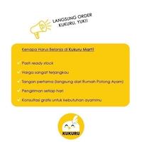 Gambar AYAM KARKAS / AYAM BROILER / AYAM UTUH / WHOLE CHICKEN (1,0-1,2 KG) dari KUKURU MART CENTRAL SURABAYA undefined 2 Tokopedia