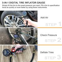 Gambar Alat Pengukur Tekanan Ban Dengan Selang Digital Tire Pressure Gauge - gauge selang dari Naja Inti Perkasa undefined 4 Tokopedia