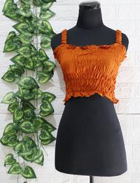 Gambar Kemben Kerut Bali Tali Kecil/ Tank Top / Crop Wanita - Olive dari Souvenir bali grosir undefined 3 Tokopedia
