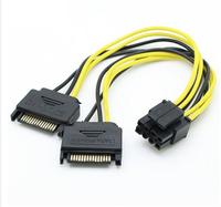 Gambar Kabel Power SATA to 8 Pin VGA Dual SATA Male to 8 Pin VGA dari MXKomputer_NEW undefined 2 Tokopedia