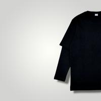 Gambar kaos lengan panjang pria wanita longsleeve double layer hitam dari headbang bangbang undefined 2 Tokopedia