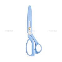 Gambar Gunting Kertas / Gunting Bahan Tailoring Scissors 9 Inch DeXian (K31) - Pink dari TOKO TIGA undefined 3 Tokopedia
