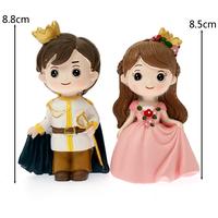 Gambar Topper Cake Royal Princess and Prince High Quality / Pangeran Putri - PRINCE PLASTIC dari Vania Es Store undefined 4 Tokopedia
