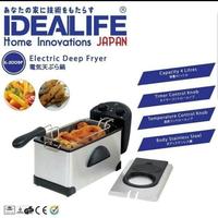 Gambar IDEALIFE IL-200DF Deep Fryer - Alat Goreng Listrik Mesin Penggorengan dari online kios undefined 1 Tokopedia