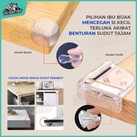 Gambar Pelindung sudut meja pengaman siku Karet Silikon ujung pinggiran meja - SMILE ISI 4PCS dari DISTRIBUTHOR undefined 1 Tokopedia