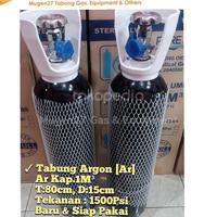 Gambar Tabung Argon [Ar] - Kap.1 M³/5Kg dari Mugen27 Gas &amp; Equipment undefined 3 Tokopedia
