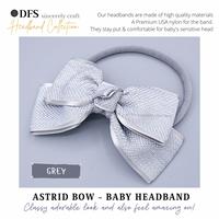 Gambar Headband Bayi Astrid Pita Korea Premium - Model Simple dan Cantik - OFF WHITE dari DFS TUTU & KIDS SWIMWEAR undefined 3 Tokopedia