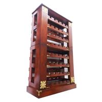 Gambar Wine Rack Cabinet / Rak Wine Mahoni - 5x8 dgn Rosette DCP1370A dll dari Heritage Brass undefined 2 Tokopedia