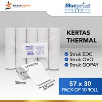 Gambar KERTAS THERMAL BLUEPRINT LITE 57x30 - 1 Pack isi 10 Roll dari Starcomp Origin undefined 2 Tokopedia
