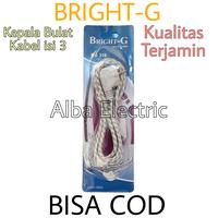 Gambar Kabel Setrika Arde 1,8 Meter BRIGHT-G Kabel Strika Setrikaan 3 Kabel dari Albasia elektrik undefined 1 Tokopedia