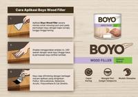 Gambar Dempul kayu Wood filler 1 Kg boyo Solvent Based Funiture Mebel X IMPRA - 01 JATI dari bun supermarket bahan bangunan undefined 4 Tokopedia