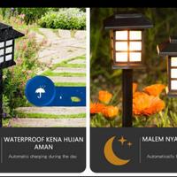 Gambar lampu garden lamp led taman outdoor panel surya solar sel matahari dari PROLED ELECTRIC undefined 4 Tokopedia