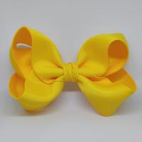 Gambar Bando pita besar kuning/ bando kuning/ pita kuning/ bandana bayi/jepit - Bandana bayi dari Emma Ribbon undefined 2 Tokopedia