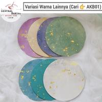 Gambar Tatakan Kue Bulat Hijau Pastel (AKB01-A) / Cake Board Alas Tart Round - 20 cm dari Sentral Baking undefined 2 Tokopedia