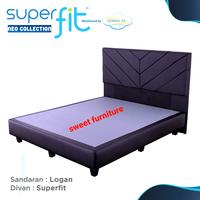 Gambar springbed comforta superfit platinum 6 kaki ukuran 180×200 cm - mattras dari SweetFurniture121d undefined 4 Tokopedia