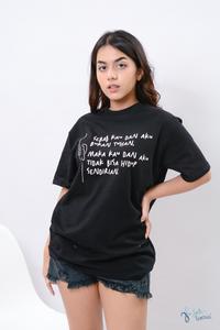 Gambar Kaus Unisex Sebab Kau dan Aku Bukan Tuhan - T-shirt Quote - Kaos Quote - S dari Jalan Literasi undefined 3 Tokopedia