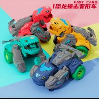 Gambar Mainan anak Dinosaurus Deformasi mobil - Hijau dari lovely k undefined 1 Tokopedia