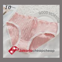 Gambar JC570 01-10 Celana Dalam Wanita Korea Lucu Cantik Panty Cewek Motif - 02, L dari Jakartacheapcheap undefined 4 Tokopedia