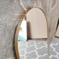 Gambar Cermin Setengah Oval 50 x 80 cm Besi lengkung dari emyouconcept undefined 3 Tokopedia