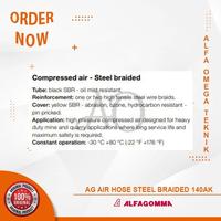 Gambar SELANG ALFAGOMMA 140AK KOMPRESOR UDARA 2 1/2 INCH RUBBER HOSE KAWAT dari alfa omega teknik undefined 2 Tokopedia