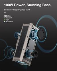 Gambar BlitzWolf BW WA3 Music Wireless 100W Bluetooth Bass RGB Speaker Musik dari BlitzWolf Indonesia undefined 4 Tokopedia