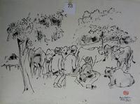 Gambar Lukisan karya momon original - 1 dari Khans gallery undefined 5 Tokopedia
