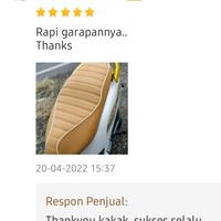 Gambar cover kulit jok fazzio bahan mbtech giorgio dari GUDANG JOK modifications seats undefined 2 Tokopedia