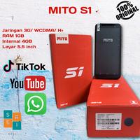 Gambar HP MITO Android S1 Jaringan 3G Promo Cuci Gudang Murah Meriah RAM 1GB - Hitam, RAM 1GB/ 4GB dari seri cell undefined 1 Tokopedia
