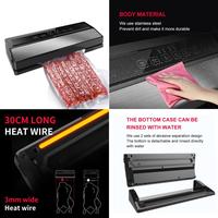 Gambar Automatic Vacuum Sealer Premium Vakum Makanan Kering Basah - E-5200M dari theawesomegadget undefined 3 Tokopedia
