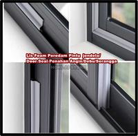 Gambar Lis Foam Peredam Pintu jendela/Door Seal Penahan Angin/Debu/Serangga dari HOKI JJ STORE undefined 1 Tokopedia