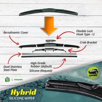 Gambar Wiper Frameless Hybrid Honda CRV Gen 2 3 4 Turbo Karet Kaca Mobil CR-V dari Cartaker undefined 5 Tokopedia