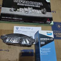 Gambar kampas rem depan pajero sport triton lama 2009-2015 ASLI BENDIX 4pc dari ADITYA MOTOR ONLINE SHOP undefined 1 Tokopedia