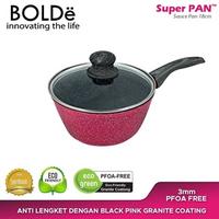 Gambar BOLDE SUPER PAN SAUCE PAN 18 CM + GLASS LID / HITAM, BLACKPINK, BEIGE - BEIGE dari Bolde Store Bekasi Official undefined 2 Tokopedia