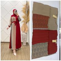 Gambar gamis terlaris ori amore by ruby mdr - maroon dari beena basic undefined 5 Tokopedia