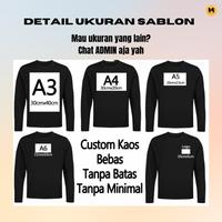 Gambar SWEATER CREWNECK CUSTOM SABLON SATUAN BEBAS DESAIN GAMBAR/NAMA/FOTO/ - XXL, LOGO dari MOVEPROJECT21 undefined 3 Tokopedia