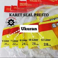 Gambar SEAL KARET PRESTO PANCI PRESSURE COOKER 18 20 22 24 26 28 30 32 CM 3 - - 20 dari Online murah_NEW undefined 1 Tokopedia