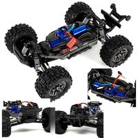 Gambar Traxxas HOSS 4x4 VXL 3S 4WD Brushless Monster Truck With TSM #90076-4 - Solar Flare dari GREATtoys RC undefined 3 Tokopedia