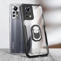 Gambar Case Infinix Note 11 Pro Clear Acrylic Phone Casing Transparent Ring dari K-Rose Official Store undefined 1 Tokopedia