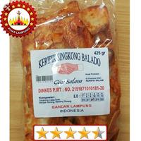 Gambar Keripik Singkong Balado Cap SALAM asli LAMPUNG kemasan 425gram - 100GRAM dari RUMAH KUNING LAMPUNG undefined 3 Tokopedia