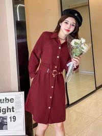 Gambar BASIC KEMEJA PANJANG PREMIUM / TUNIK WANITA KATUN IMPORT CASUAL STYLE - Coklat Tua, M dari MurahFashion undefined 1 Tokopedia
