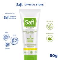 Gambar Safi Naturals Clarifying Cleanser Tea Tree Oil 50gr - Foam Cleanser dari safiindonesia_NEW undefined 2 Tokopedia