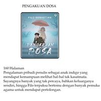 Gambar Buku Novel Pengakuan Dosa Filo Sebastian Gagas Media dari Sahabat Buku Anak undefined 2 Tokopedia