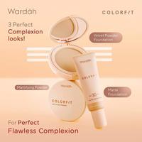 Gambar Wardah Colorfit Velvet Matte Foundation SPF 30 - 43W Golden Sand dari Shavin Store undefined 2 Tokopedia