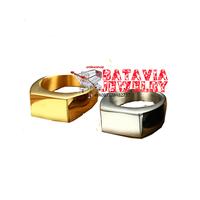 Gambar cincin titanium ring polish silver ring band wedding ring cincin murah dari Dimas septian undefined 5 Tokopedia