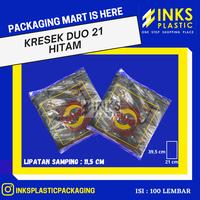 Gambar KRESEK DUO 21 (100 LEMBAR) - Hitam dari INKSPLASTICPACKAGING undefined 1 Tokopedia