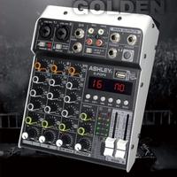 Gambar Mixer Ashley K POP4 Original 4 Channel Bluetooth - PC Soundcard dari Golden Music undefined 2 Tokopedia